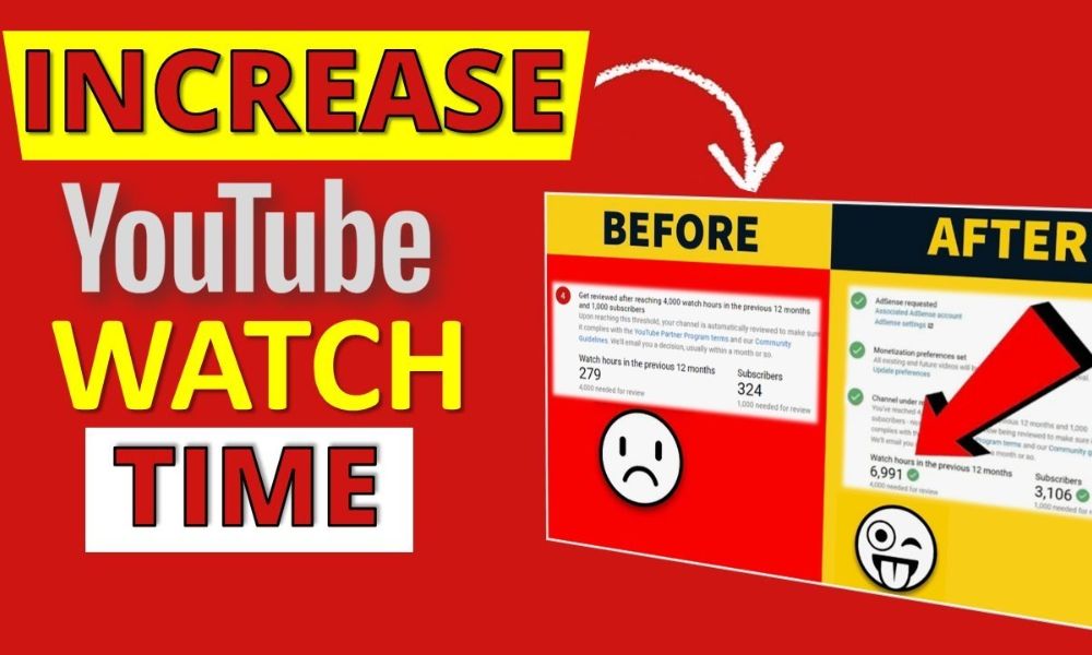 how to increase watch time on youtube