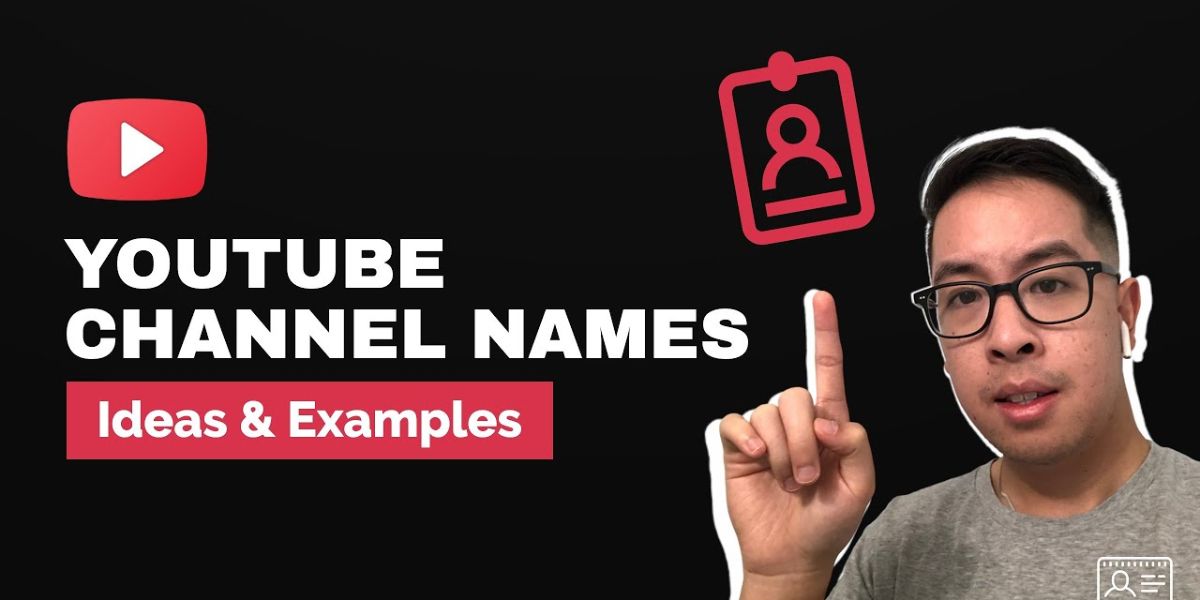 names for youtube channel