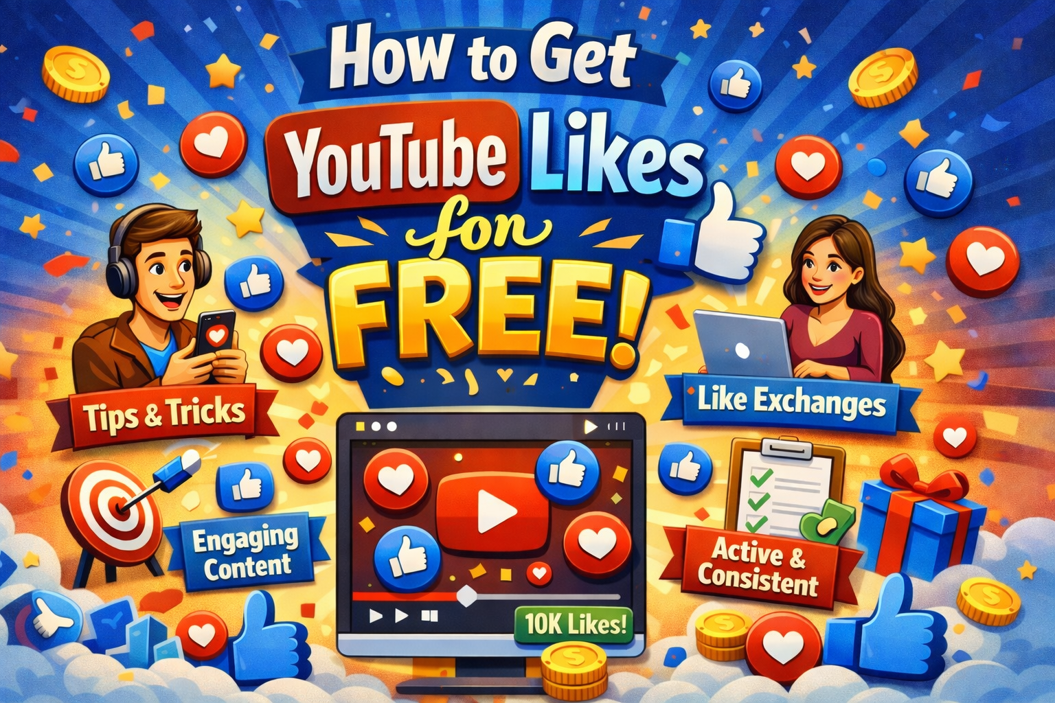 how to get youtube like free